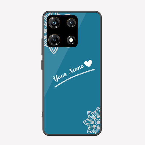 Infinix Note 30 Pro Cover - Personalized Name Series - Premium Printed Metal soft Bumper shock Proof Case