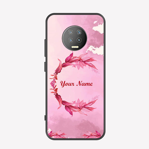 Infinix Note 7 Cover - Personalized Name Series - Premium Printed Metal soft Bumper shock Proof Case