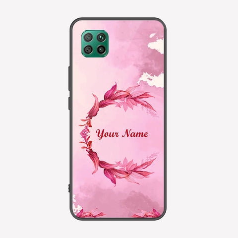 Huawei Nova 6 SE Cover - Personalized Name Series - Premium Printed Metal soft Bumper shock Proof Case