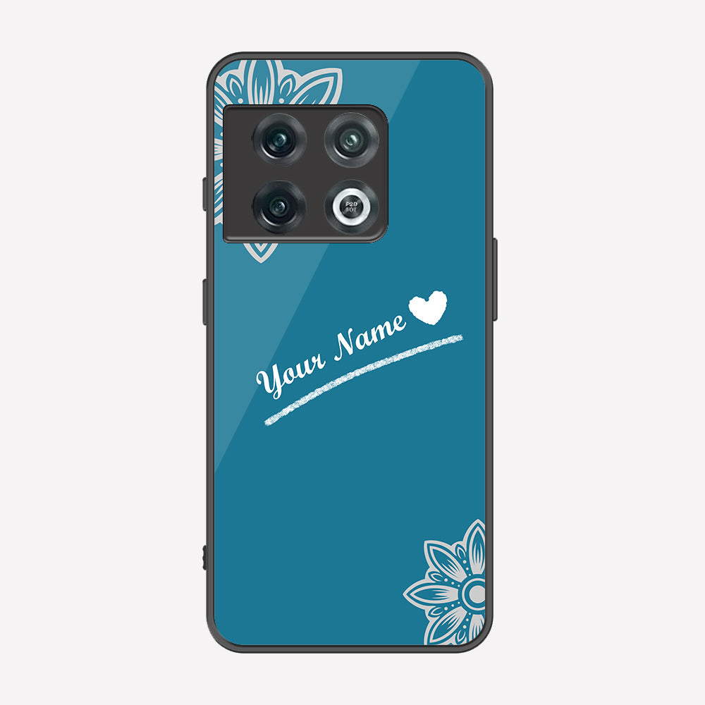 OnePlus 10 Pro Cover - Personalized Name Series - Premium Printed Metal soft Bumper shock Proof Case
