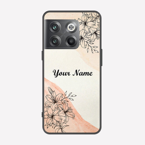 OnePlus 10T Cover - Personalized Name Series - Premium Printed Metal soft Bumper shock Proof Case