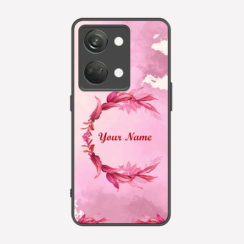 One Plus Nord 3 Cover - Personalized Name Series - Premium Printed Metal soft Bumper shock Proof Case