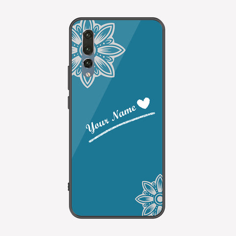 Huawei P20 Pro Cover - Personalized Name Series - Premium Printed Metal soft Bumper shock Proof Case