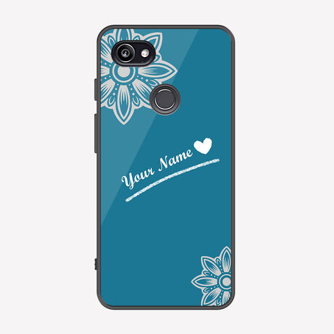 Google Pixel 3 XL Cover - Personalized Name Series - Premium Printed Metal soft Bumper shock Proof Case