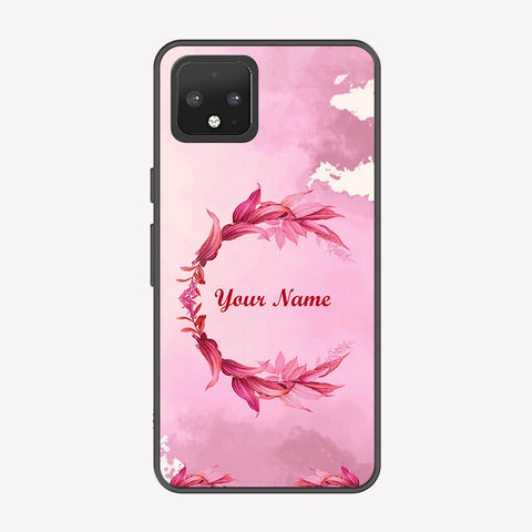 Google Pixel 4 Cover - Personalized Name Series - Premium Printed Metal soft Bumper shock Proof Case