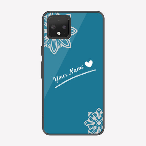 Google Pixel 4 Cover - Personalized Name Series - Premium Printed Metal soft Bumper shock Proof Case