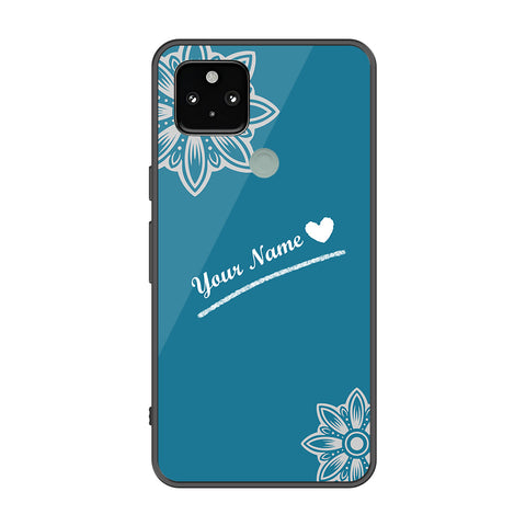 Google Pixel 5 Cover - Personalized Name Series - Premium Printed Metal soft Bumper shock Proof Case