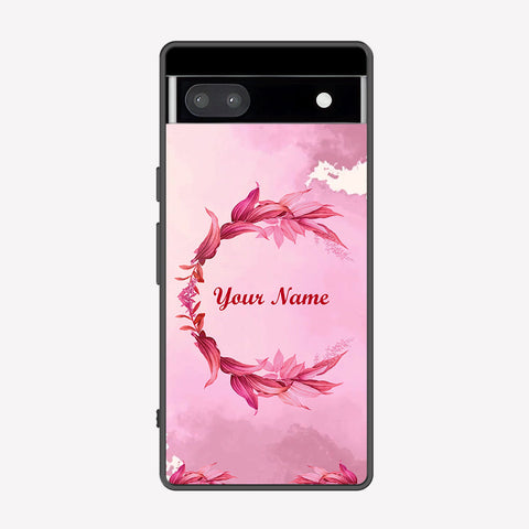Google Pixel 6a Cover - Personalized Name Series - Premium Printed Metal soft Bumper shock Proof Case