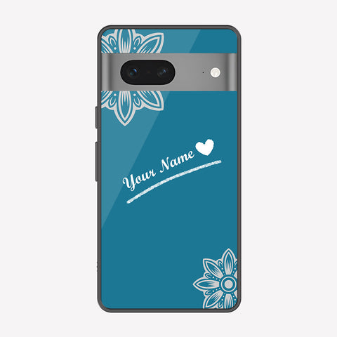 Google Pixel 7 Cover - Personalized Name Series - Premium Printed Metal soft Bumper shock Proof Case