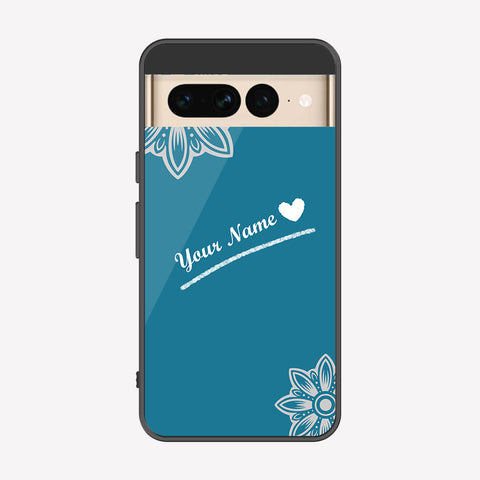Google Pixel 7 Pro Cover - Personalized Name Series - Premium Printed Metal soft Bumper shock Proof Case