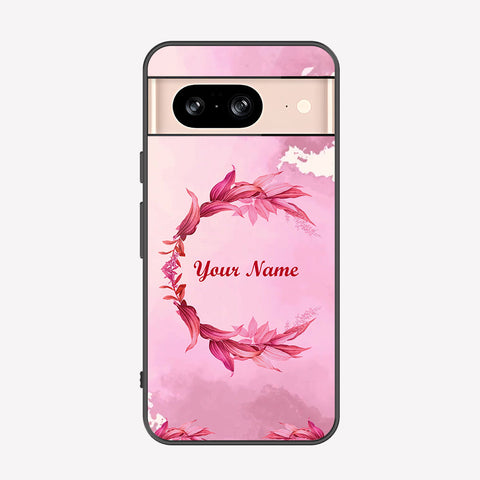 Google Pixel 8 Cover - Personalized Name Series - Premium Printed Metal soft Bumper shock Proof Case