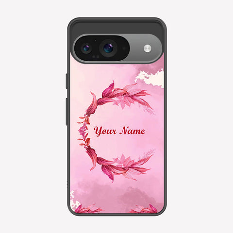 Google Pixel 9 Cover - Personalized Name Series - Premium Printed Metal soft Bumper shock Proof Case