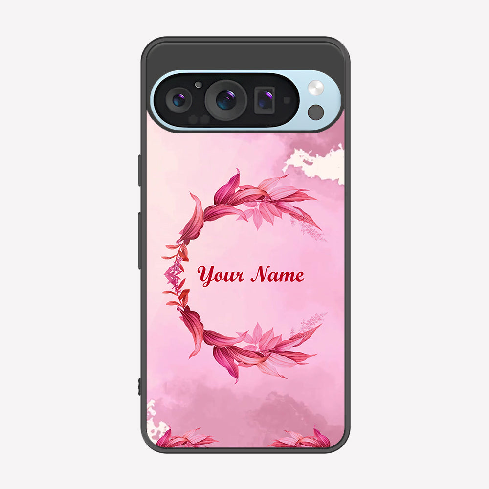 Google Pixel 9 Pro XL Cover - Personalized Name Series - Premium Printed Metal soft Bumper shock Proof Case