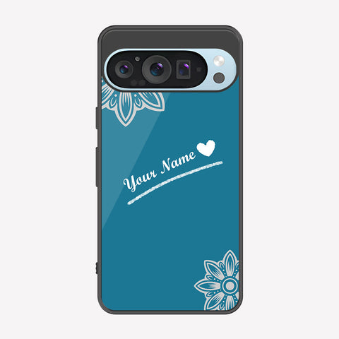 Google Pixel 9 Pro XL Cover - Personalized Name Series - Premium Printed Metal soft Bumper shock Proof Case