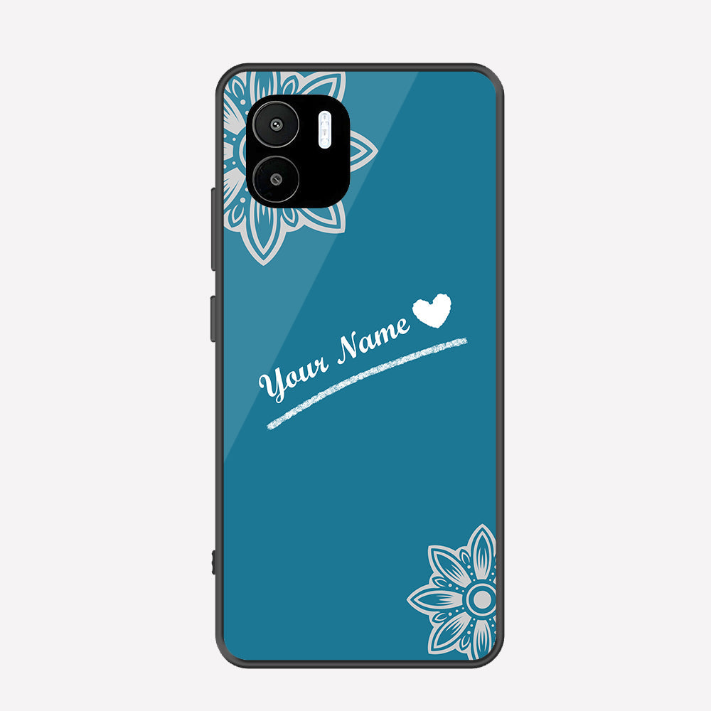 Xiaomi Poco C50 Cover - Personalized Name Series - Premium Printed Metal soft Bumper shock Proof Case
