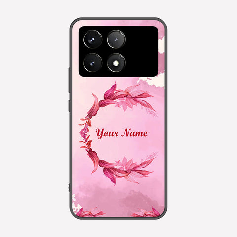 Xiaomi Poco F6 Pro Cover - Personalized Name Series - Premium Printed Metal soft Bumper shock Proof Case