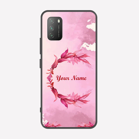 Xiaomi Poco M3 Cover - Personalized Name Series - Premium Printed Metal soft Bumper shock Proof Case