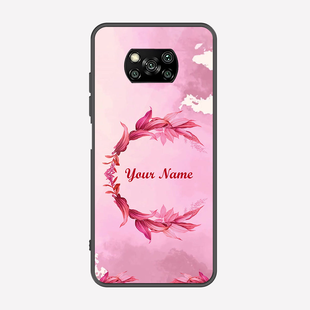 Xiaomi Poco X5 Pro Cover - Personalized Name Series - Premium Printed Metal soft Bumper shock Proof Case