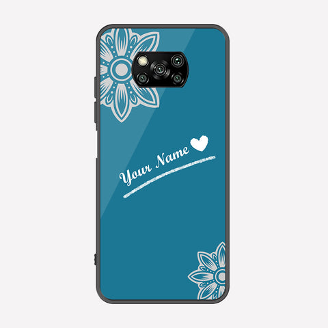 Xiaomi Poco X5 Pro Cover - Personalized Name Series - Premium Printed Metal soft Bumper shock Proof Case