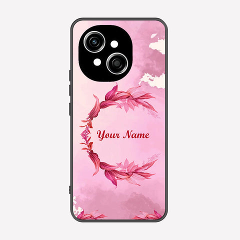 Tecno Spark Go 1 Cover - Personalized Name Series - Premium Printed Metal soft Bumper shock Proof Case