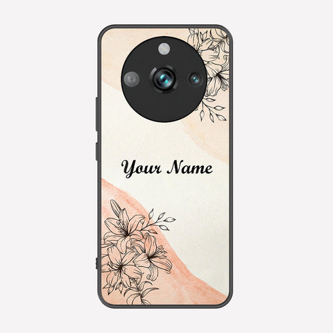 Realme 11 Pro Cover - Personalized Name Series - Premium Printed Metal soft Bumper shock Proof Case