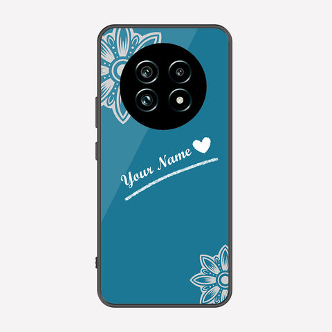 Realme 12x Cover - Personalized Name Series - Premium Printed Metal soft Bumper shock Proof Case