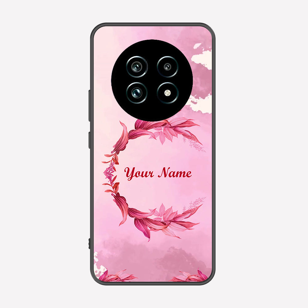 Realme 13 Pro Cover - Personalized Name Series - Premium Printed Metal soft Bumper shock Proof Case