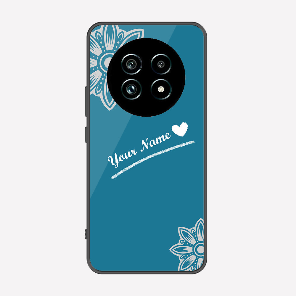 Realme 13 Pro Cover - Personalized Name Series - Premium Printed Metal soft Bumper shock Proof Case