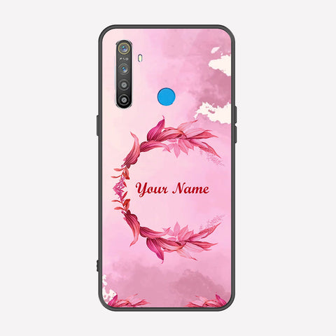 Realme 5s Cover - Personalized Name Series - Premium Printed Metal soft Bumper shock Proof Case