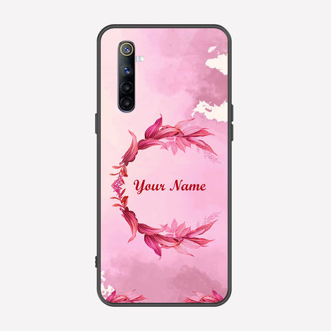 Realme 6s Cover - Personalized Name Series - Premium Printed Metal soft Bumper shock Proof Case