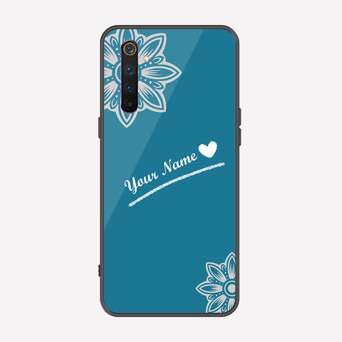 Realme 6 Pro Cover - Personalized Name Series - Premium Printed Metal soft Bumper shock Proof Case