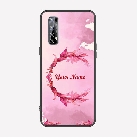 Realme 7 Cover - Personalized Name Series - Premium Printed Metal soft Bumper shock Proof Case