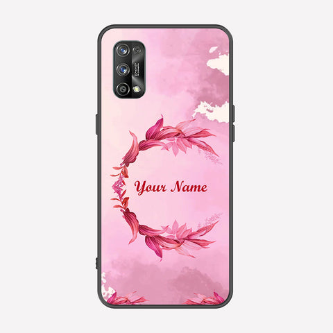 Realme 7 Pro Cover - Personalized Name Series - Premium Printed Metal soft Bumper shock Proof Case