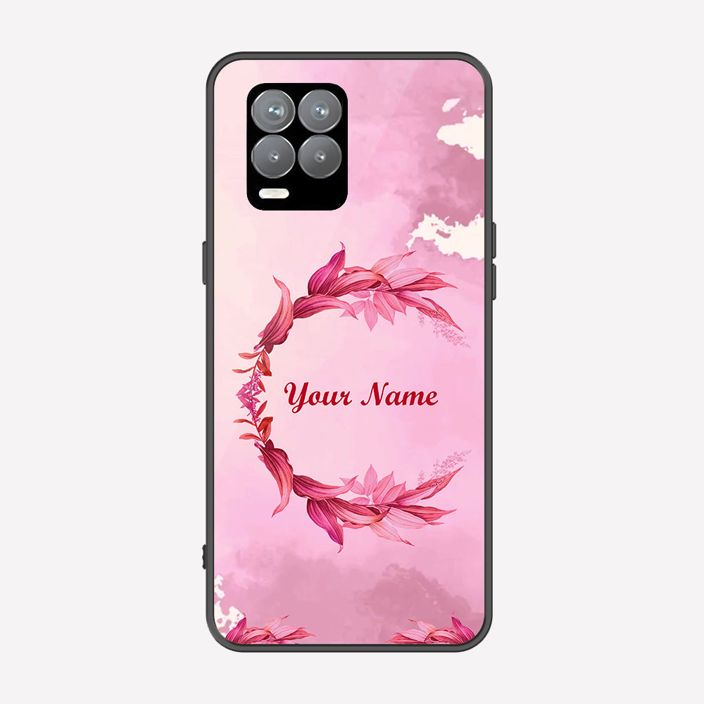 Realme 8 Cover - Personalized Name Series - Premium Printed Metal soft Bumper shock Proof Case