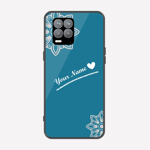 Realme 8 Cover - Personalized Name Series - Premium Printed Metal soft Bumper shock Proof Case