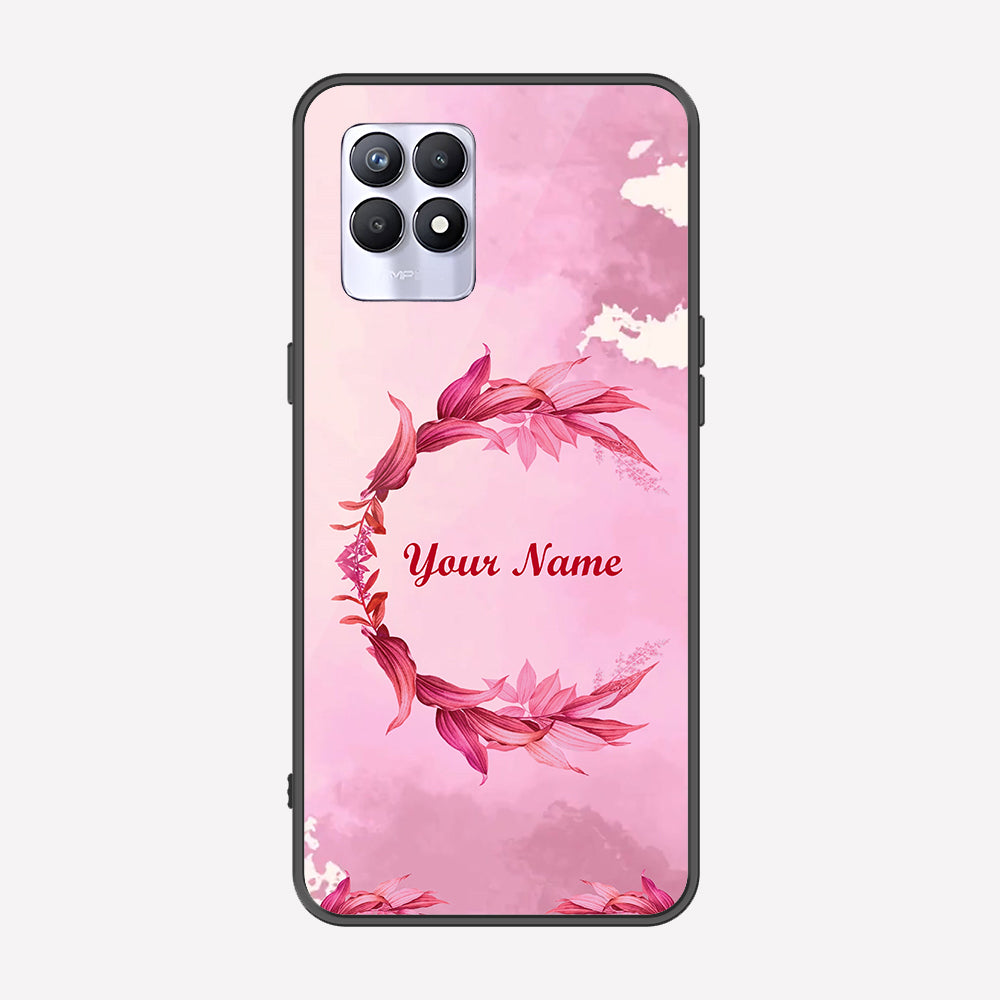 Realme Narzo 50 4G Cover - Personalized Name Series - Premium Printed Metal soft Bumper shock Proof Case