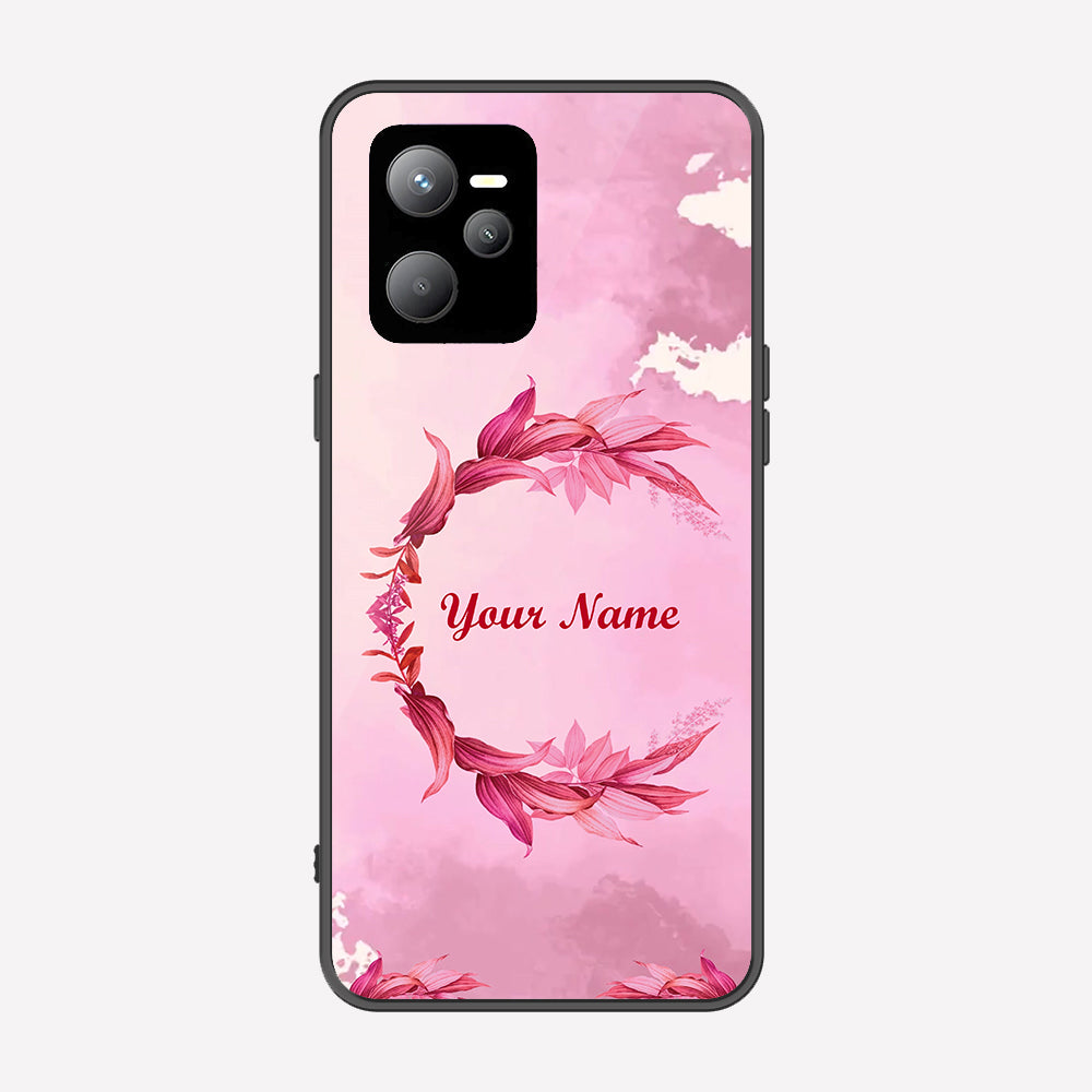Realme 9 Pro Cover - Personalized Name Series - Premium Printed Metal soft Bumper shock Proof Case