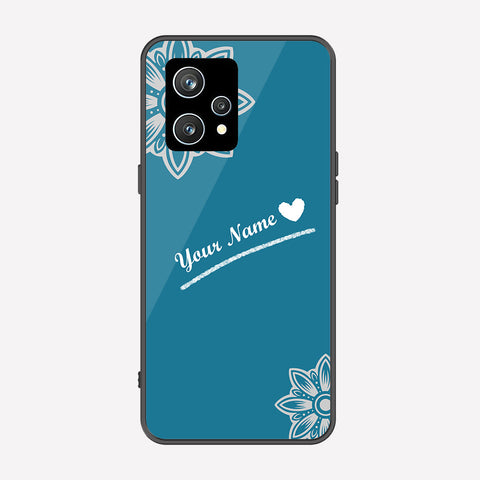 Realme 9 Pro Cover - Personalized Name Series - Premium Printed Metal soft Bumper shock Proof Case