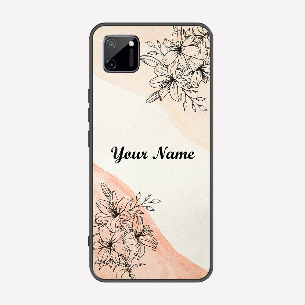Realme C11 Cover - Personalized Name Series - Premium Printed Metal soft Bumper shock Proof Case