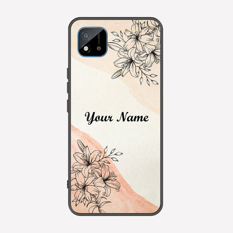 Realme C11 2021 Cover - Personalized Name Series - Premium Printed Metal soft Bumper shock Proof Case