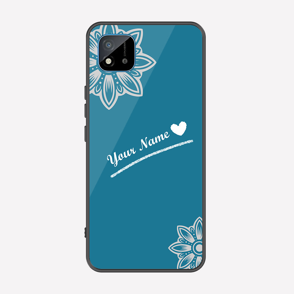 Realme C11 2021 Cover - Personalized Name Series - Premium Printed Metal soft Bumper shock Proof Case