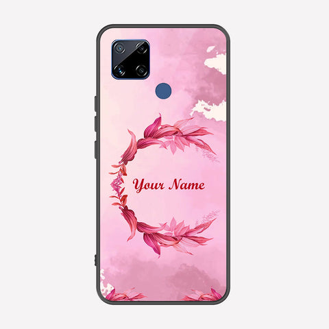 Realme C15 Cover - Personalized Name Series - Premium Printed Metal soft Bumper shock Proof Case