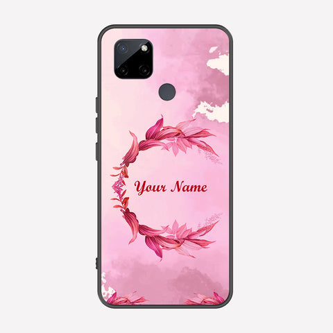 Realme C25Y Cover - Personalized Name Series - Premium Printed Metal soft Bumper shock Proof Case