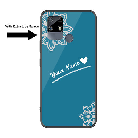 Realme C25s Cover - Personalized Name Series - Premium Printed Metal soft Bumper shock Proof Case