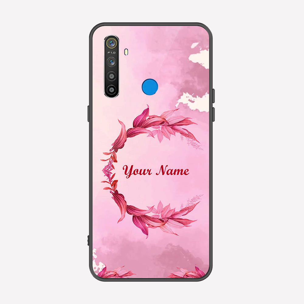 Realme C3 Cover - Personalized Name Series - Premium Printed Metal soft Bumper shock Proof Case