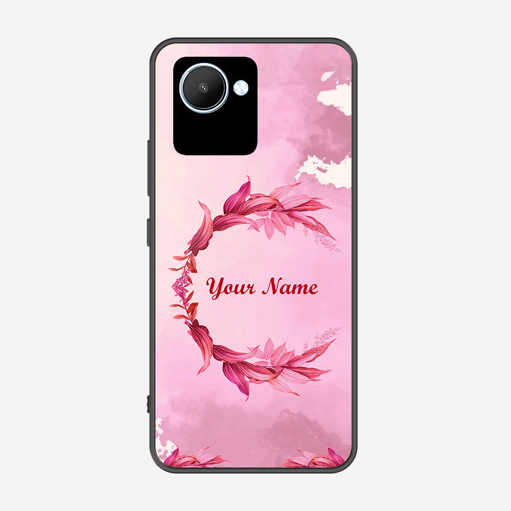 Realme C30s Cover - Personalized Name Series - Premium Printed Metal soft Bumper shock Proof Case