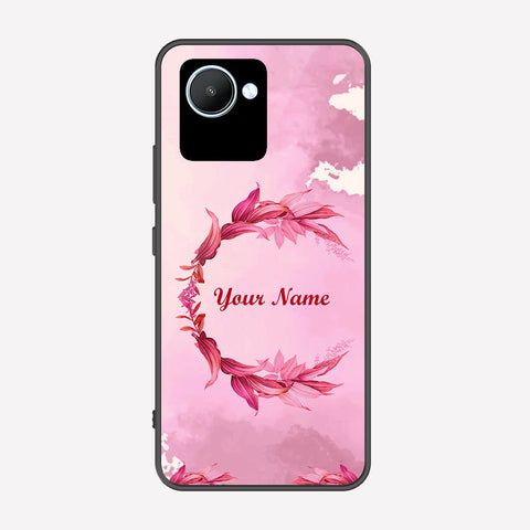 Realme C30 Cover - Personalized Name Series - Premium Printed Metal soft Bumper shock Proof Case
