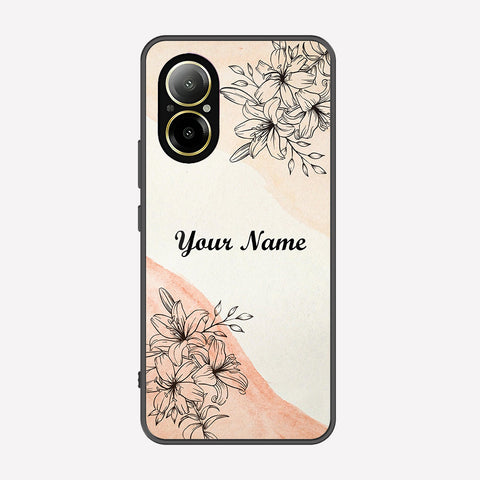 Realme C67 4G Cover - Personalized Name Series - Premium Printed Metal soft Bumper shock Proof Case