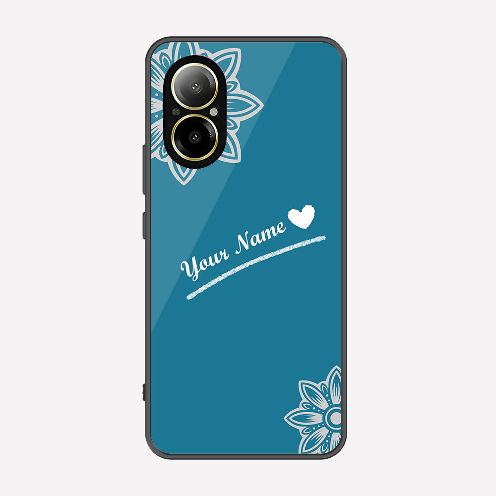Realme C67 4G Cover - Personalized Name Series - Premium Printed Metal soft Bumper shock Proof Case