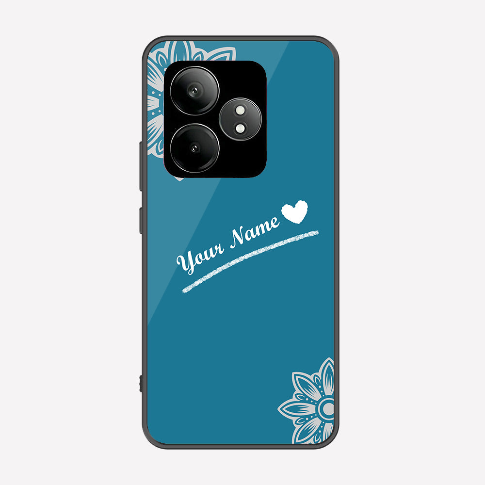 Realme GT Neo 6 SE Cover - Personalized Name Series - Premium Printed Metal soft Bumper shock Proof Case